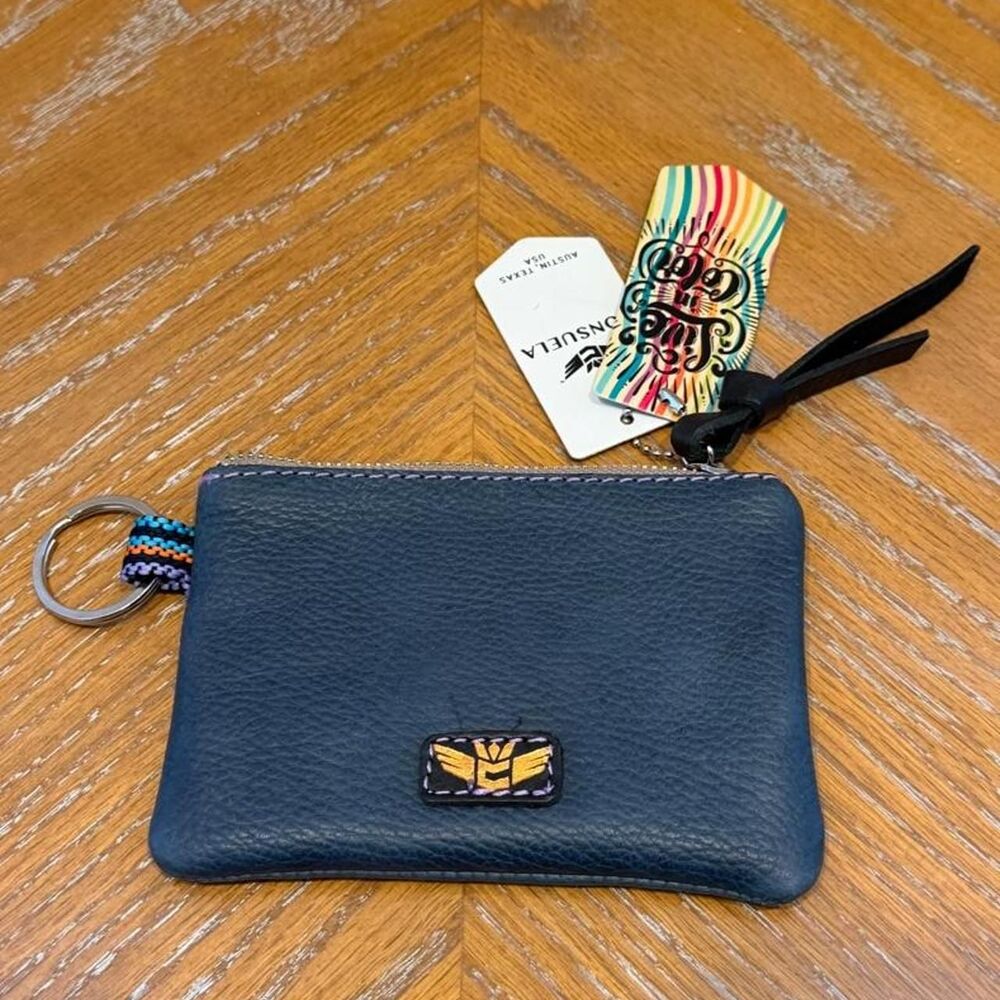 Unbranded Women's Blue and Navy Wallet-purses